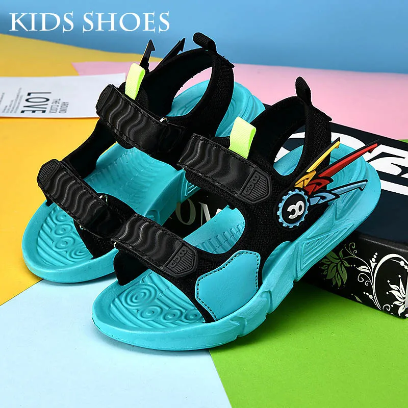 Kids shoes fashion children's beach shoes boys' cartoon sandals with light soft soles kids sandals boys
Kids shoes fashion children's beach shoes boys' cartoon sandals with light soft soles kids sandals boys