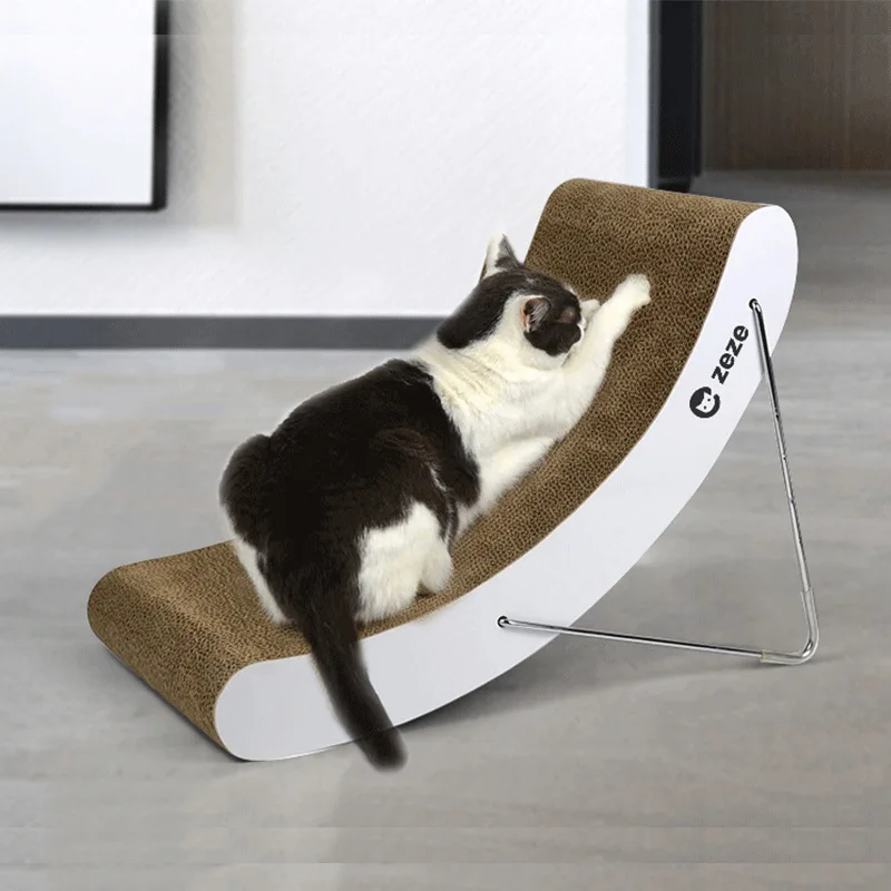 Cat Kitten Paper Cardboard Corrugated Scratch Board Pad Scratcher Bed Mat Claws Care Grinding Nails Cat Scratching Toys 
Cat Kitten Paper Cardboard Corrugated Scratch Board Pad Scratcher Bed Mat Claws Care Grinding Nails Cat Scratching Toys