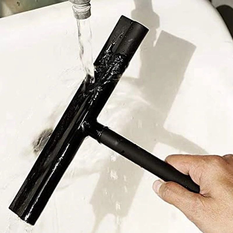 Shower Squeegee Window Glass Wiper Scraper Cleaner with Silicone Blade & Holder Hook for Bathroom/Kitchen/Mirror/Door
Shower Squeegee Window Glass Wiper Scraper Cleaner with Silicone Blade & Holder Hook for Bathroom/Kitchen/Mirror/Door