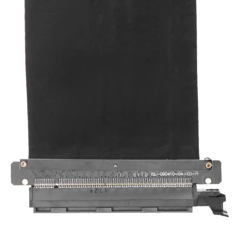 PCI Express High Speed 16x Flexible Cable Card Extension Port Adapter Riser Card for Custom Chassis