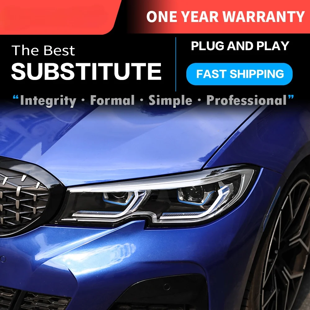 1 PC Car Lights Parts For BMW G20 G28 3 Series M3 Laser Head lamps LED Headlight LED Dual Projector FACELIFT
1 PC Car Lights Parts For BMW G20 G28 3 Series M3 Laser Head lamps LED Headlight LED Dual Projector FACELIFT