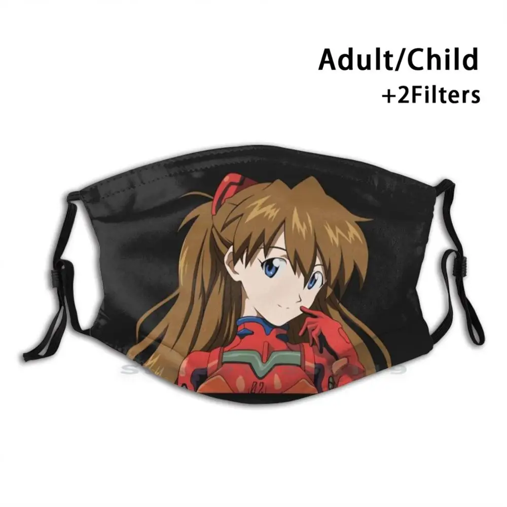 Asuka Langley Soryu ( Smile ) Adult Kids Washable Funny Face Mask With Filter Asuka Langley Sohryu Asuka Langley Sohryu Unit
Asuka Langley Soryu ( Smile ) Adult Kids Washable Funny Face Mask With Filter Asuka Langley Sohryu Asuka Langley Sohryu Unit