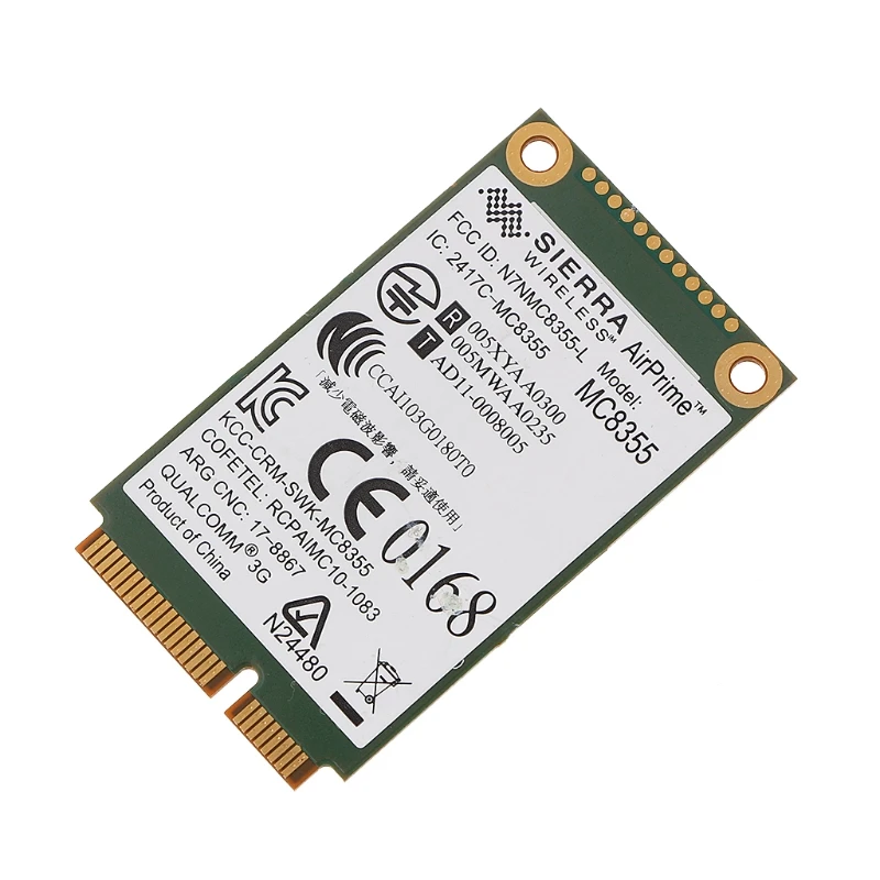 Карта GPS 60Y3257 Gobi3000 MC8355 3G WWAN для Lenovo Thinkpad W530 X230 T420 X220 
Карта GPS 60Y3257 Gobi3000 MC8355 3G WWAN для Lenovo Thinkpad W530 X230 T420 X220