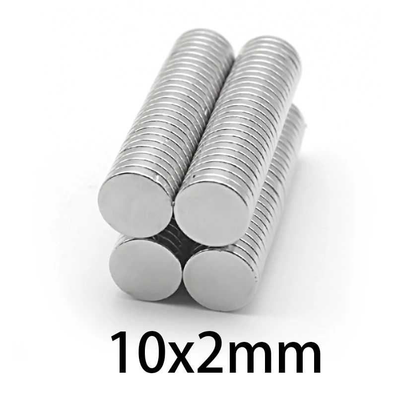 10-800pcs 10x2mm Round Magnet Fridge Sheet Neodymium Disc circular Permanent NdFeB Strong Magnets 10*2 mm magnetic rare earth
10-800pcs 10x2mm Round Magnet Fridge Sheet Neodymium Disc circular Permanent NdFeB Strong Magnets 10*2 mm magnetic rare earth