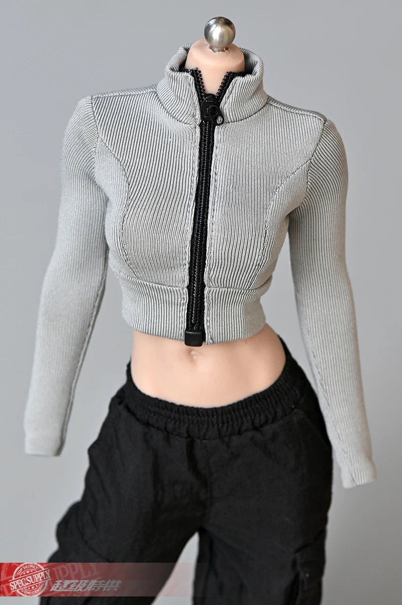 1/6 Female Clothes Navel Short Top Elasticity Zipper Tights Short Hooide for Phicen Big Breast Female Body
1/6 Female Clothes Navel Short Top Elasticity Zipper Tights Short Hooide for Phicen Big Breast Female Body