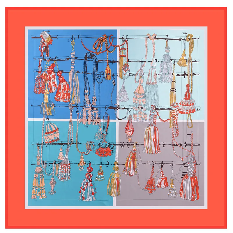 130*130cm Twill Silk Scarf Women Large Scarf 130x 130 Twill Scarf 130cm bandana designer Large Size Scarves
130*130cm Twill Silk Scarf Women Large Scarf 130x 130 Twill Scarf 130cm bandana designer Large Size Scarves