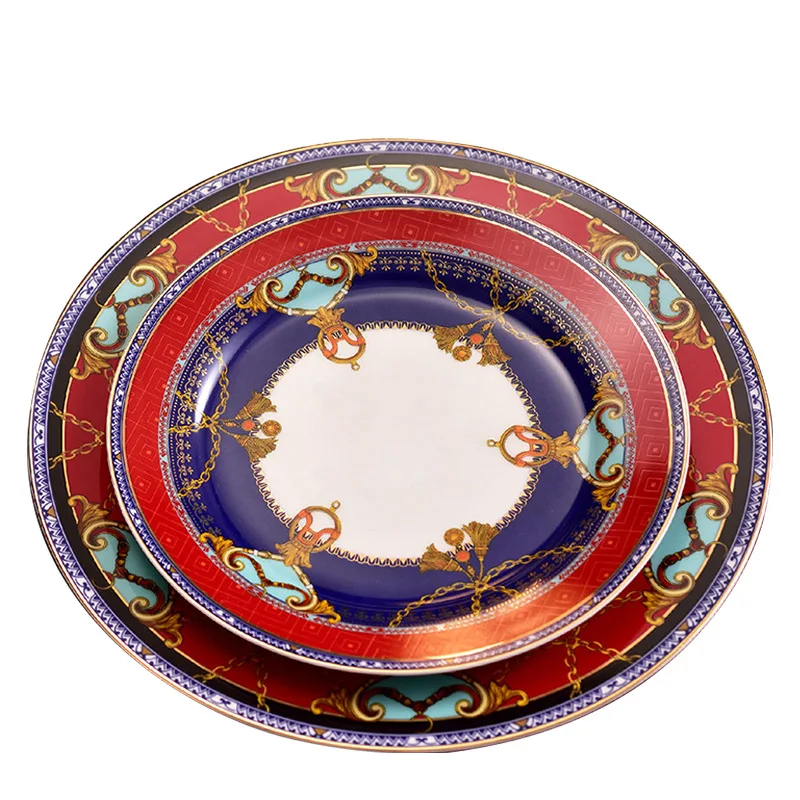 Vintage Plate Dish Creative Ceramic Snack Tableware Turkish Tapas Dishes Bone China Steak Plate Salad Assiette Tableware EH50PL
Vintage Plate Dish Creative Ceramic Snack Tableware Turkish Tapas Dishes Bone China Steak Plate Salad Assiette Tableware EH50PL
