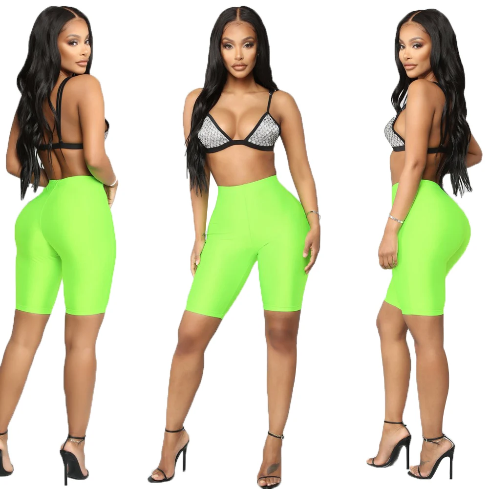 Women Summer Sports Pants Short Solid Color High Waist Yoga Bottoms Elastic Band Tummy Control Workout Pants
Women Summer Sports Pants Short Solid Color High Waist Yoga Bottoms Elastic Band Tummy Control Workout Pants