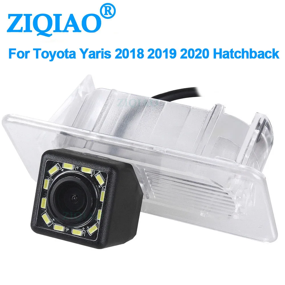ZIQIAO для Toyota Yaris 2018 2019 2020 хэтчбек CCD ночного видения парковочная камера заднего