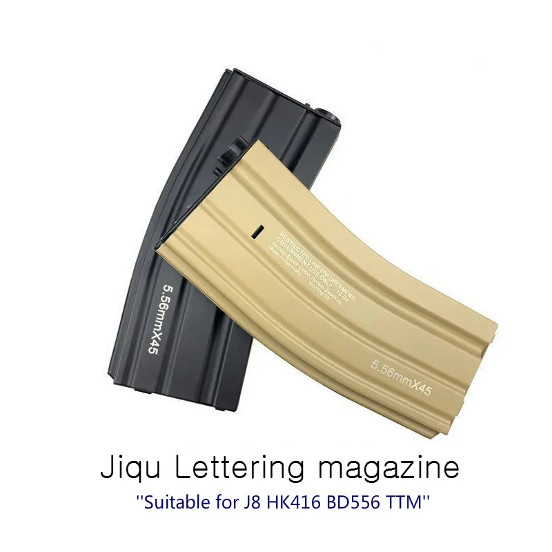 Jiqu обновление металлический журнал водяные пули подходит для водяного геля Blaster JM8 HK416 556 обычные зажимы для картриджей детские игрушки
Jiqu обновление металлический журнал водяные пули подходит для водяного геля Blaster JM8 HK416 556 обычные зажимы для картриджей детские игрушки