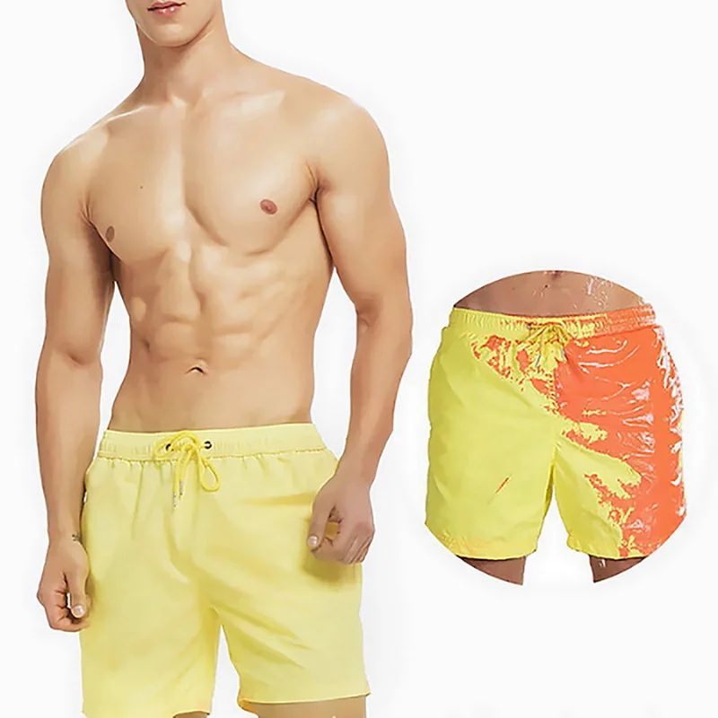Fashion Men's Water Color-changing Shorts Beach Pants Comfortable High-quality Color-changing Novelty Swimming Shorts
Fashion Men's Water Color-changing Shorts Beach Pants Comfortable High-quality Color-changing Novelty Swimming Shorts