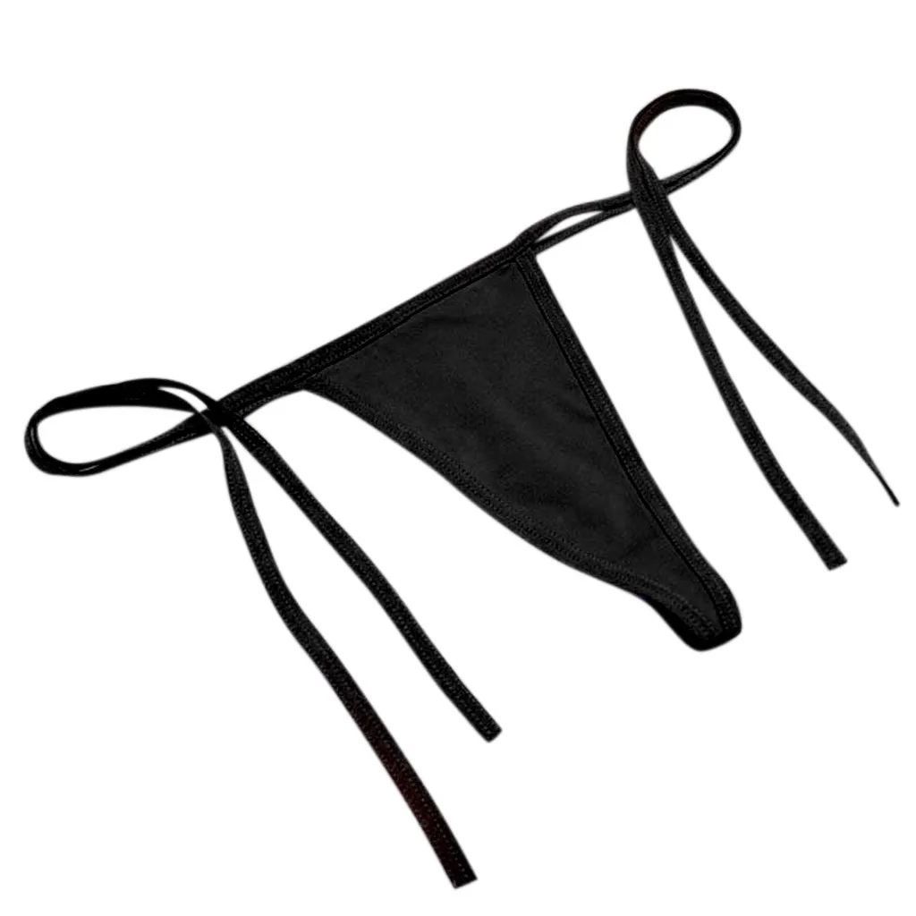 C-string женские Пикантные мини шортики нижнее белье трусики-стринги Babydoll Повязки