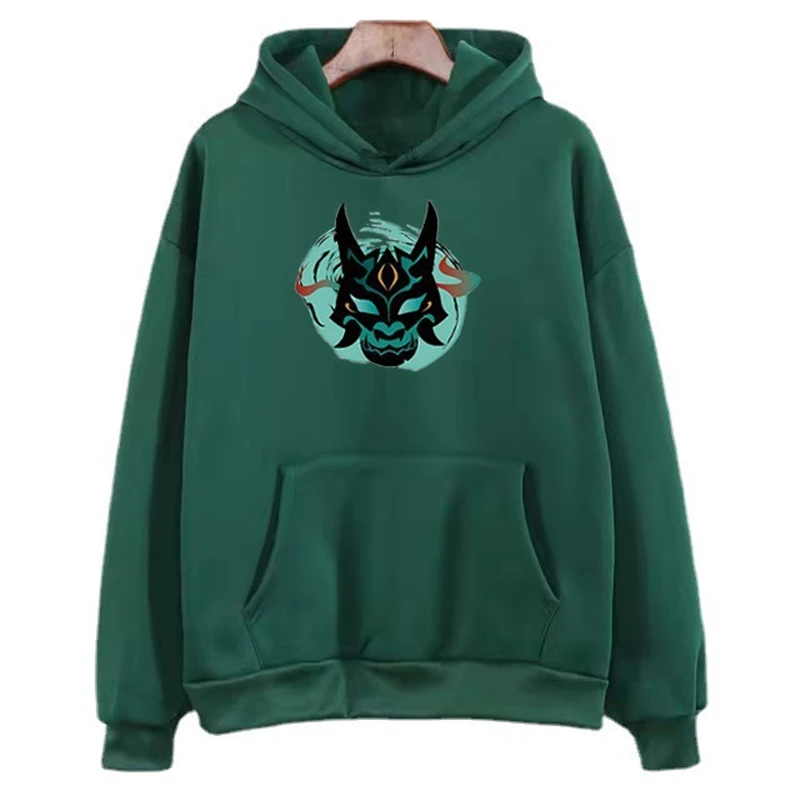 Genshin Impact Xiao Mask Fangs Graphic Hoodie Unisex Hip Hop Streetwear Long Sleeve Pocket Kpop Graffiti Style Print Sweatshirt
Genshin Impact Xiao Mask Fangs Graphic Hoodie Unisex Hip Hop Streetwear Long Sleeve Pocket Kpop Graffiti Style Print Sweatshirt