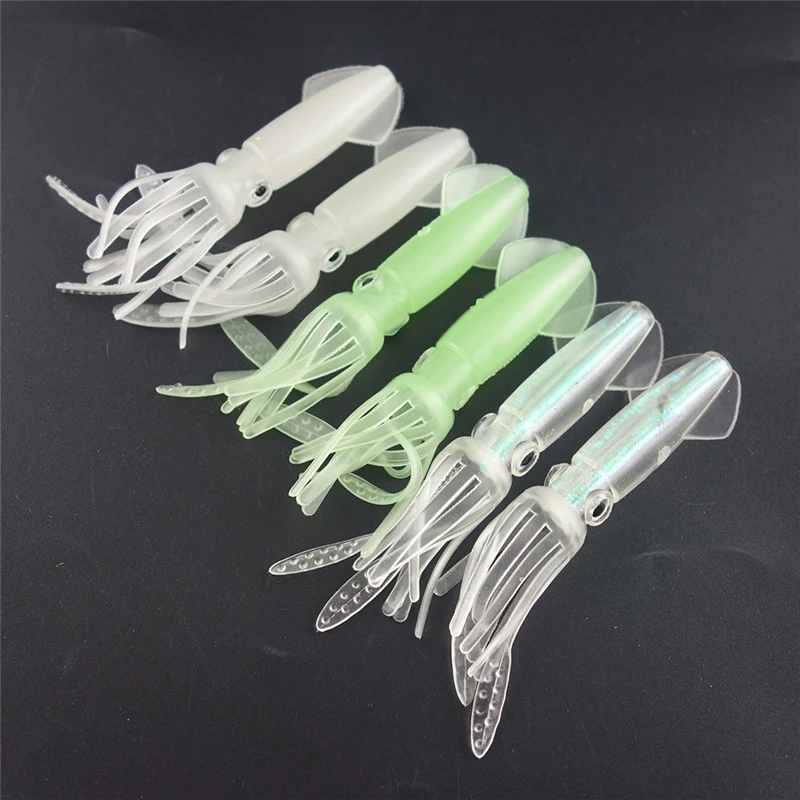 10Pcs / Luminous Fishing Lure Octopus Shape Artificial Baits 10cm Saltwater Fishing Lures Wobbler Bait Lure Fishing Accessories.
10Pcs / Luminous Fishing Lure Octopus Shape Artificial Baits 10cm Saltwater Fishing Lures Wobbler Bait Lure Fishing Accessories.