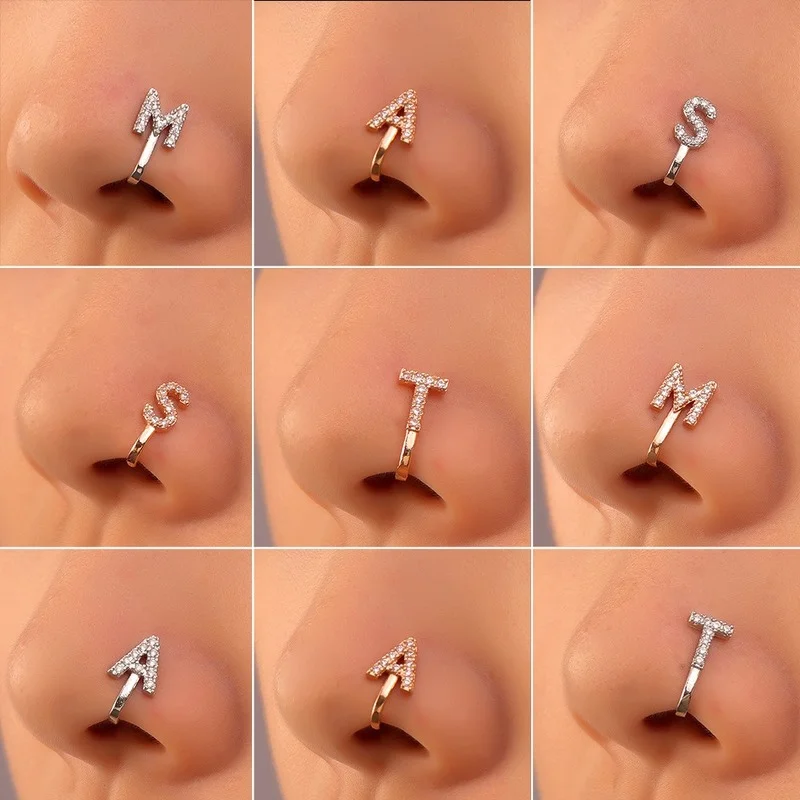 Piercing-free Nose Nail European and Copper Inlaid Zircon Letter U-shaped Nose Clip Nose Ring Piercing Jewelry Can Be Wholesale
Piercing-free Nose Nail European and Copper Inlaid Zircon Letter U-shaped Nose Clip Nose Ring Piercing Jewelry Can Be Wholesale