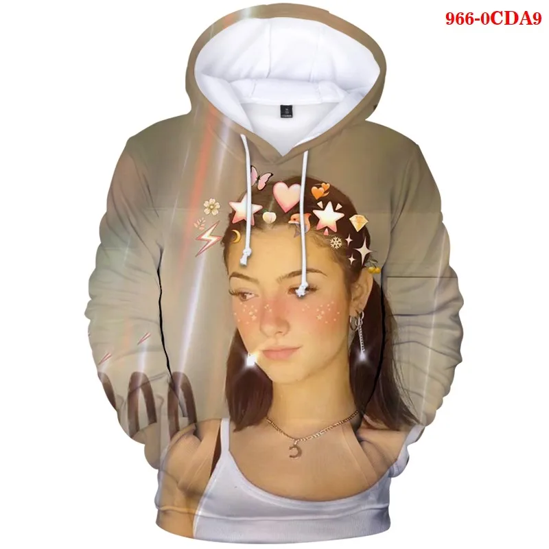 Женская толстовка с капюшоном, толстовки с 3d рисунком Чарли амелио, Зимний Теплый Женский пуловер, мужские пуловеры
Женская толстовка с капюшоном, толстовки с 3d рисунком Чарли амелио, Зимний Теплый Женский пуловер, мужские пуловеры