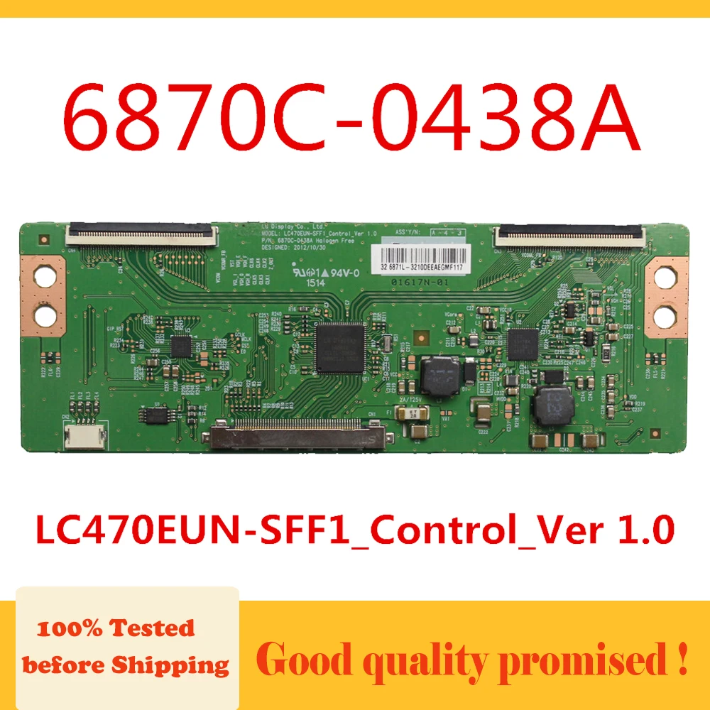 Фото 6870C 0438A LC470EUN SFF1_Control_Ver 1 0 T CON плата для LG TV.... И т. Д. Сменная tcon Бесплатная