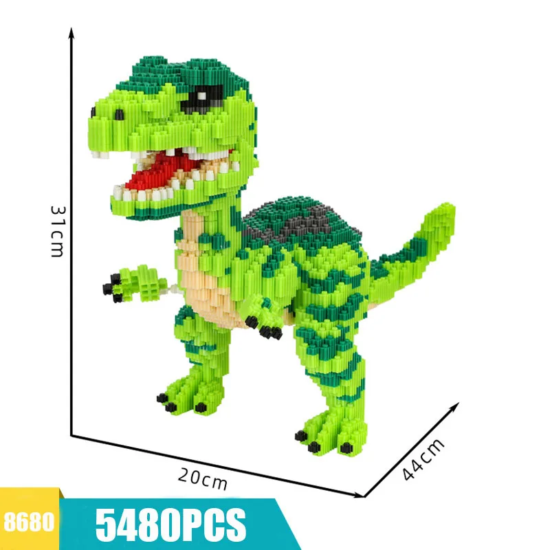 16089 No Lepining Mini Blocks Green Dinosaur Building Toy Tyrannosaurus Model Jurassic Park Figure Toys For Children Gifts
16089 No Lepining Mini Blocks Green Dinosaur Building Toy Tyrannosaurus Model Jurassic Park Figure Toys For Children Gifts