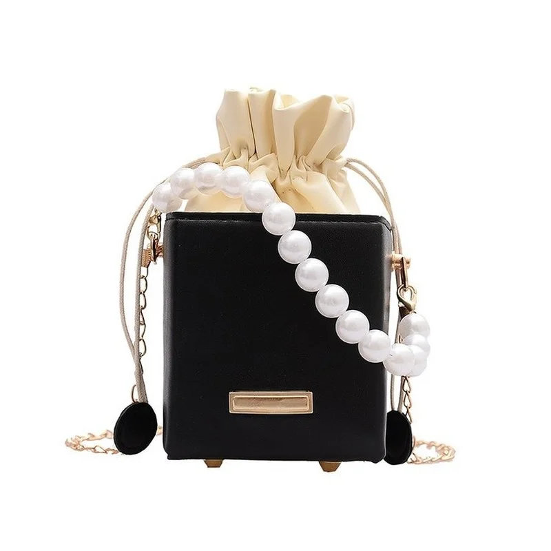 Shoulder Bag Women's Pearl Coin Purses and Handbags Luxury Designer PU Four Colors Fashion Mini Chain Crossbody Female Bags
Shoulder Bag Women's Pearl Coin Purses and Handbags Luxury Designer PU Four Colors Fashion Mini Chain Crossbody Female Bags