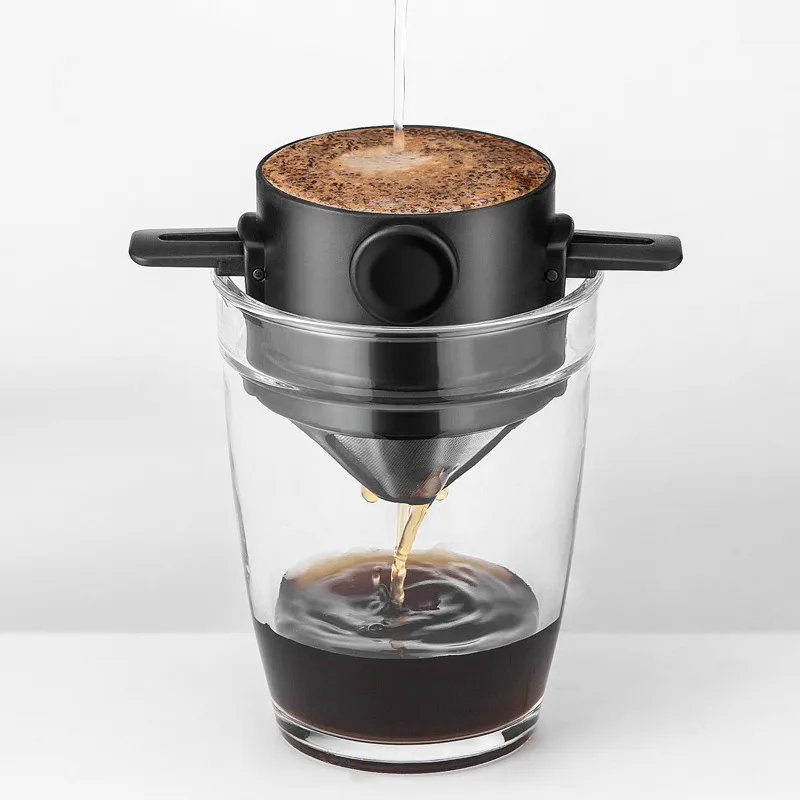 Складной многоразовый фильтр для кофе, капельница из нержавеющей стали для дома и офиса, сетчатый фильтр для приготовления чая и кофе
Складной многоразовый фильтр для кофе, капельница из нержавеющей стали для дома и офиса, сетчатый фильтр для приготовления чая и кофе