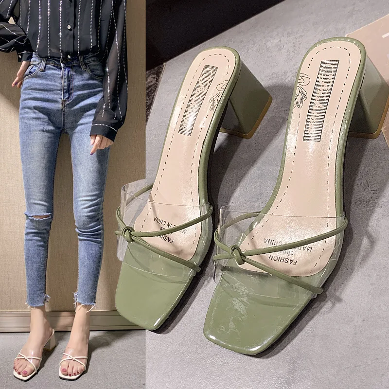 Transparent High Heels Women Square Toe Sandals Shoes Woman Clear High Pumps Wedding Heels Slippers
Transparent High Heels Women Square Toe Sandals Shoes Woman Clear High Pumps Wedding Heels Slippers