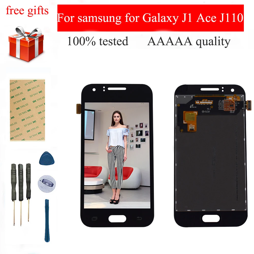 Для samsung Galaxy J1 Ace J110 J110F J110H J110FM J111 ЖК экран монитор + сенсорный дигитайзер Сенсорное