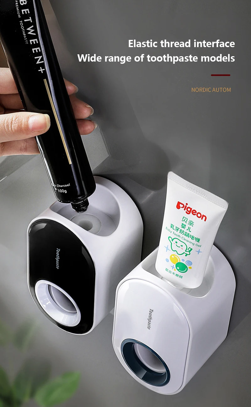Automatic Toothpaste Dispenser Wall-mounted Toothpaste Rack Without Punching Toothpaste Squeezer Bathroom Toothbrush Holders
Automatic Toothpaste Dispenser Wall-mounted Toothpaste Rack Without Punching Toothpaste Squeezer Bathroom Toothbrush Holders