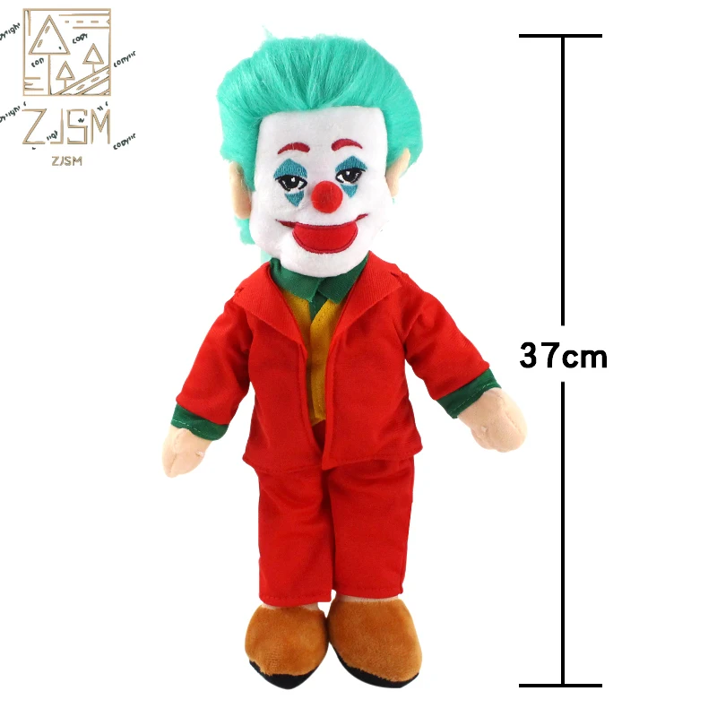 37cm New Movie Joker Plush Toys Joaquin Phoenix The Joker Soft Stuffed Toy Doll Gift for Kids
37cm New Movie Joker Plush Toys Joaquin Phoenix The Joker Soft Stuffed Toy Doll Gift for Kids