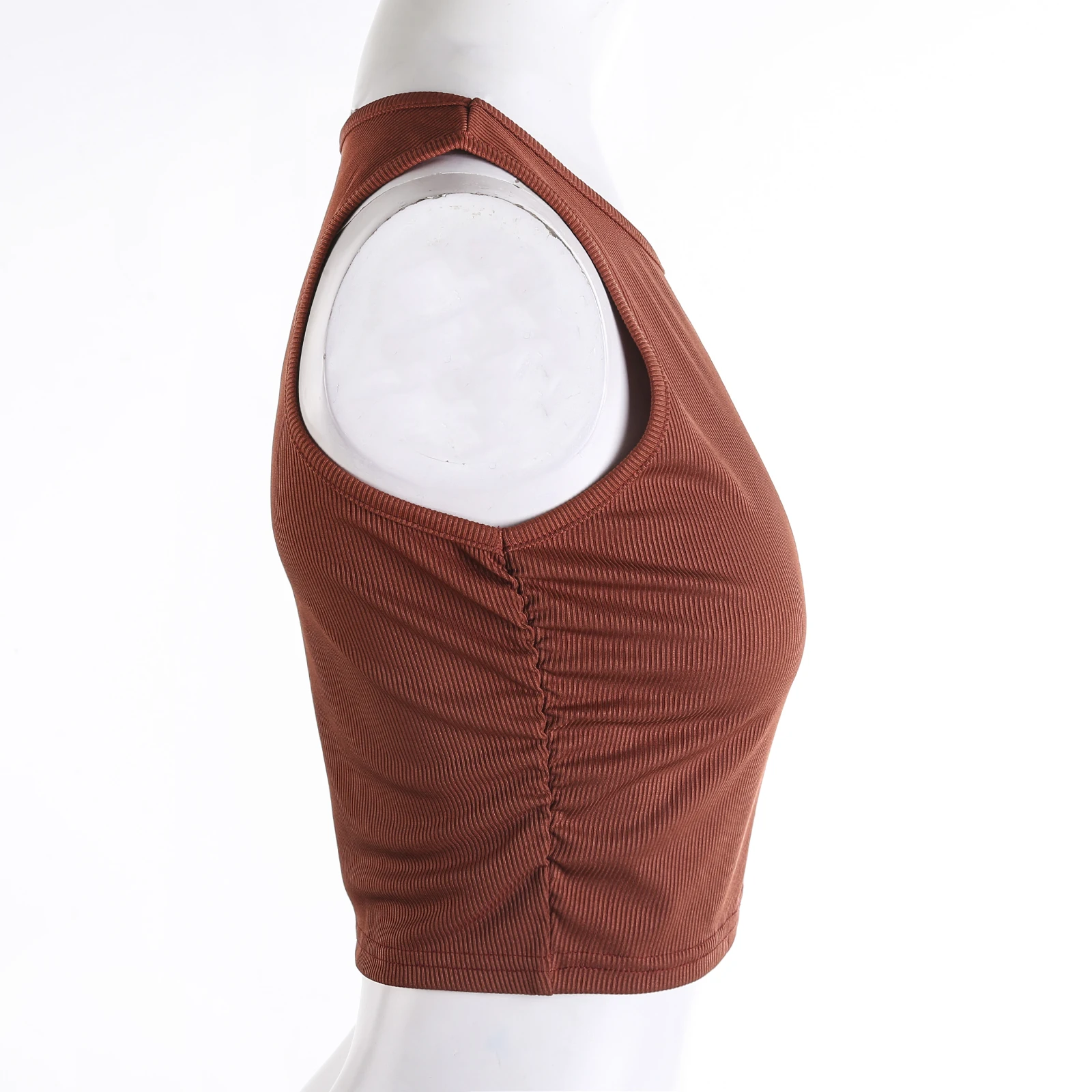 Women Summer Tops, Sleeveless Round Neck Crop Knitting Wrap Chest Solid Color Vest
Women Summer Tops, Sleeveless Round Neck Crop Knitting Wrap Chest Solid Color Vest