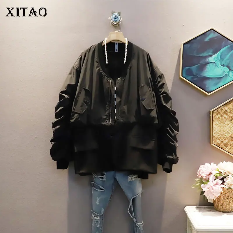 XITAO Patchwork Pockets Zipper Jacket Women 2021 Autumn Casual Fashion New Style Temperament All Match Women Clothes WMD3408
XITAO Patchwork Pockets Zipper Jacket Women 2021 Autumn Casual Fashion New Style Temperament All Match Women Clothes WMD3408