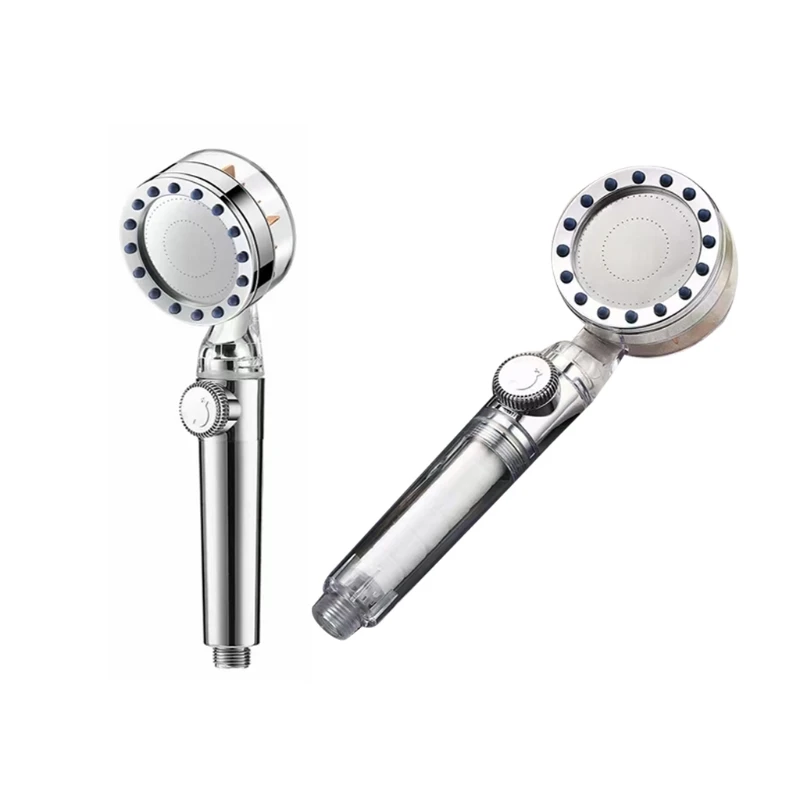 Water Filter Shower Pressurized Handheld Shower Head Bathroom Water Saving Shower Built-in Turbo Fan Boost Universal
Water Filter Shower Pressurized Handheld Shower Head Bathroom Water Saving Shower Built-in Turbo Fan Boost Universal