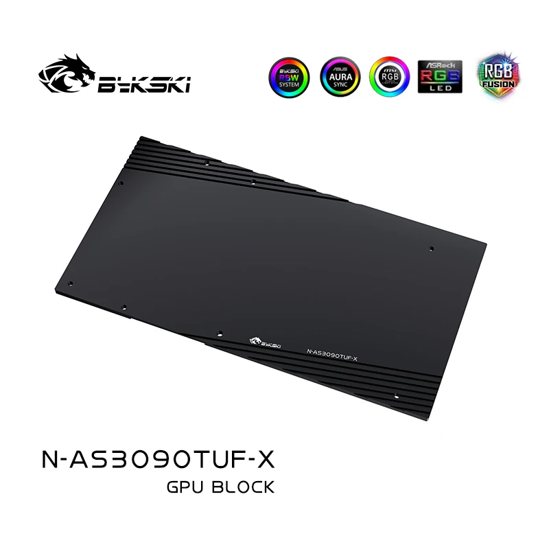 Bykski Water Block use for ASUS TUF RTX 3090 O24G GAMING / TUF RTX3080 O10G GAMING GPU Card / Copper Block / Backplate RGB AURA
Bykski Water Block use for ASUS TUF RTX 3090 O24G GAMING / TUF RTX3080 O10G GAMING GPU Card / Copper Block / Backplate RGB AURA