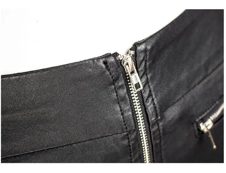 2020 Autumn Winter High Waist Zipper Decorate Elastic Sexy Club Skinny PU Leather Pants For women
2020 Autumn Winter High Waist Zipper Decorate Elastic Sexy Club Skinny PU Leather Pants For women
