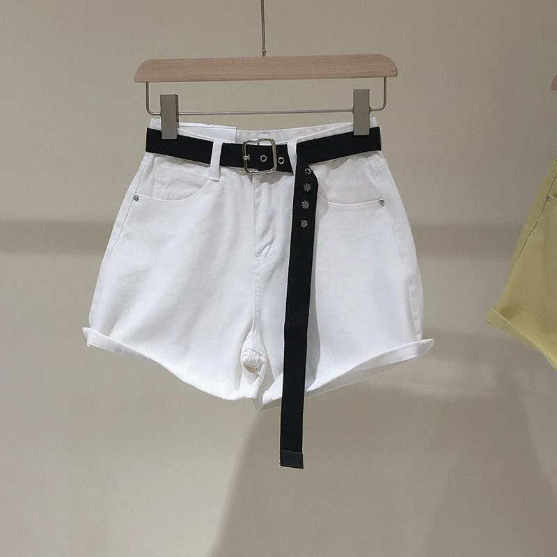 With Waist Belt Women Denim Shorts Summer Korean Short High Waist Thin Loose Wide Leg Shorts Girls Casual Pink Cute Jeans Shorts
With Waist Belt Women Denim Shorts Summer Korean Short High Waist Thin Loose Wide Leg Shorts Girls Casual Pink Cute Jeans Shorts
