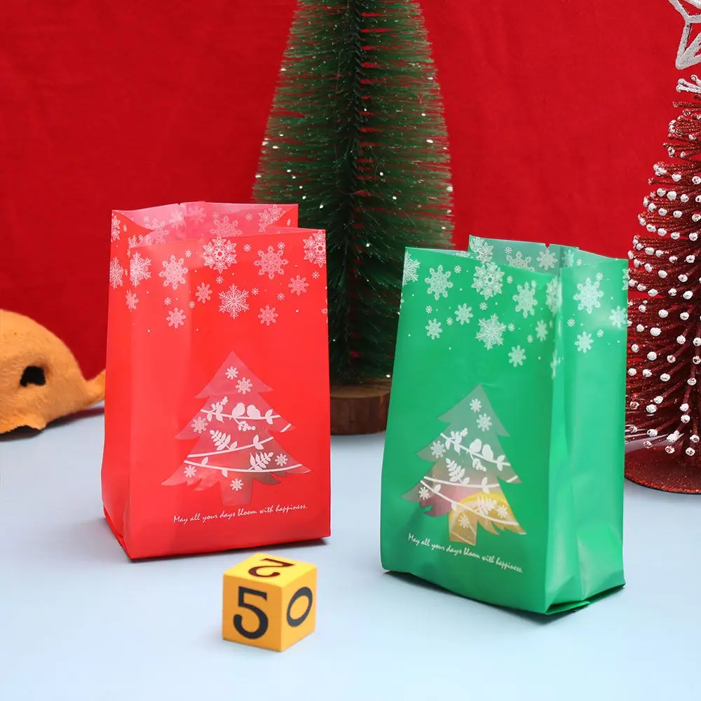50pcs Kids Favors Xmas Decorations Party Supplies Christmas Tree Shop Loot Christmas Gift Bag Candy Package Cookies Bags
50pcs Kids Favors Xmas Decorations Party Supplies Christmas Tree Shop Loot Christmas Gift Bag Candy Package Cookies Bags