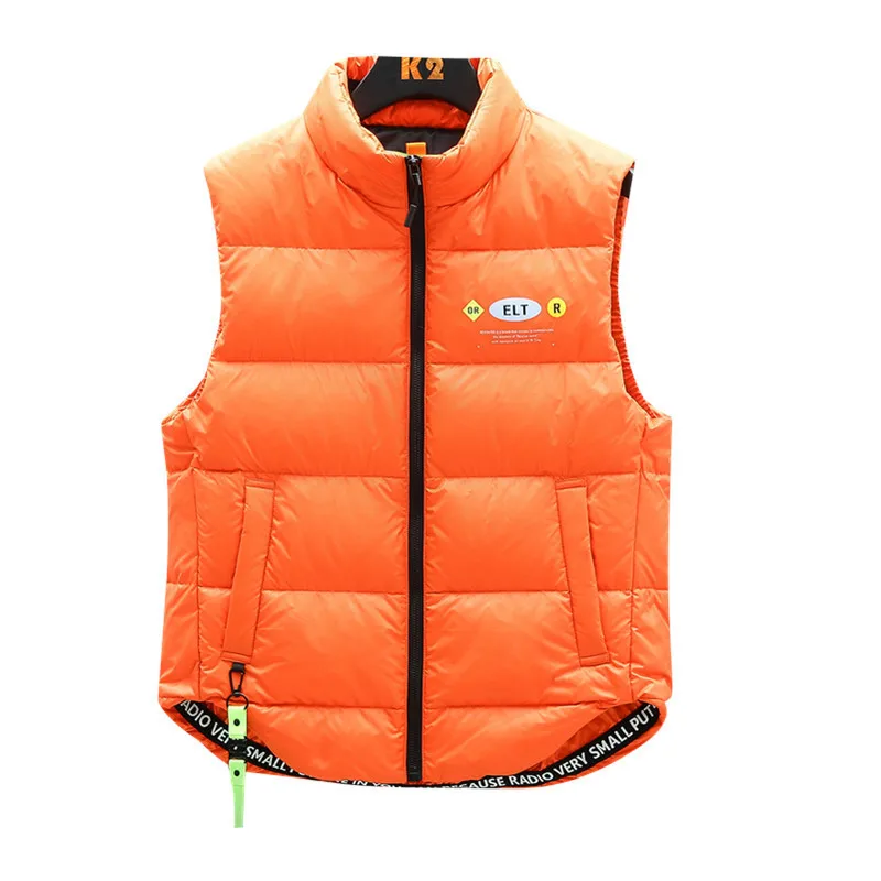 Eucosm White Duck Down Vest Men's Casual Sleeve less Coat Large Size Stand Collar Vest Cotton Vest Glossy White Vest
Eucosm White Duck Down Vest Men's Casual Sleeve less Coat Large Size Stand Collar Vest Cotton Vest Glossy White Vest