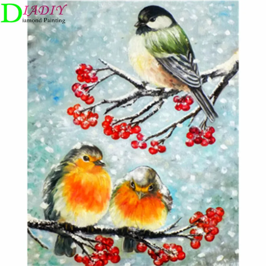 Square diamond painting DIY cross stitch kit bird decoration painting 5D rhinestone embroidery mosaic embroidery gift
Square diamond painting DIY cross stitch kit bird decoration painting 5D rhinestone embroidery mosaic embroidery gift