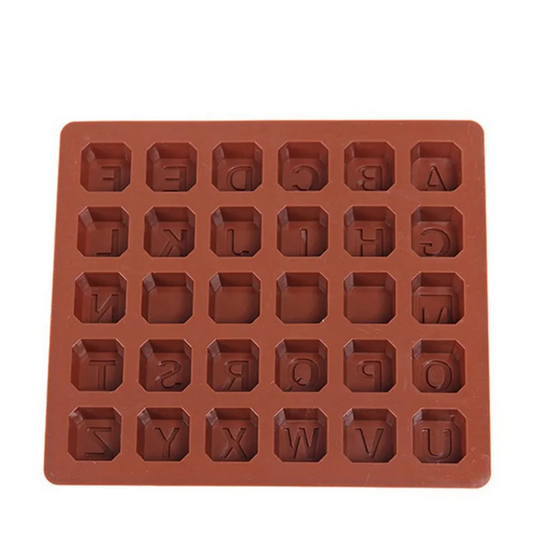 Silicone Mold of 26 Letters Chocolate Mold Ice Cube Mold Cake Baking Mould -25
Silicone Mold of 26 Letters Chocolate Mold Ice Cube Mold Cake Baking Mould -25
