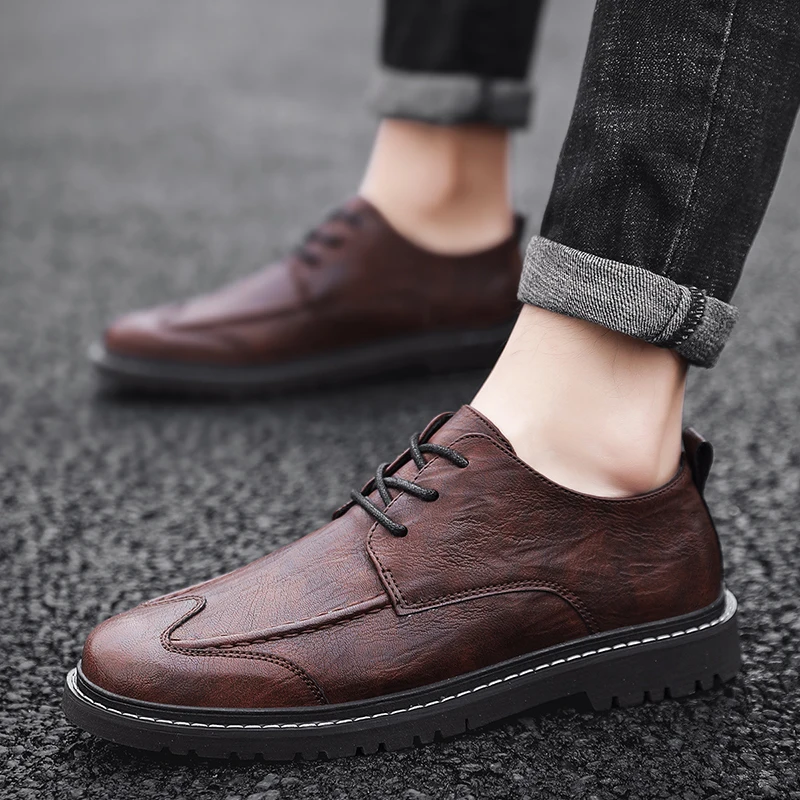 Zapatos Casuales Casual Shoes For Men Causal Leather Men's Wear Sneakers Zapatillas Hombre Loafers Leisure Fashion
Zapatos Casuales Casual Shoes For Men Causal Leather Men's Wear Sneakers Zapatillas Hombre Loafers Leisure Fashion