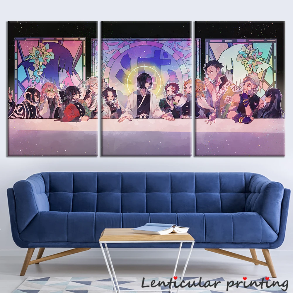 5panels Designs Anime Demon Slayer Characters Poster Manga Canvas Oil Painting Wall Art Bedroom Decor
5panels Designs Anime Demon Slayer Characters Poster Manga Canvas Oil Painting Wall Art Bedroom Decor