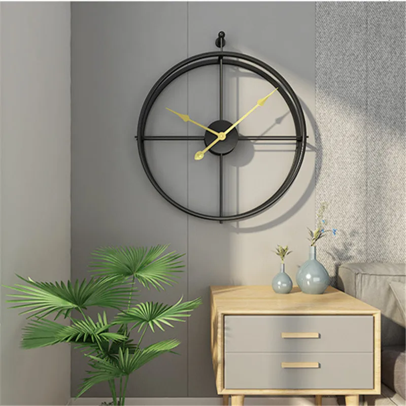 Giant Luxury Wall Clock Metal Iron Minimalist Industrial Style Quiet Golden 3D Clocks Reloj Pared Home Decoration Modern Design
Giant Luxury Wall Clock Metal Iron Minimalist Industrial Style Quiet Golden 3D Clocks Reloj Pared Home Decoration Modern Design
