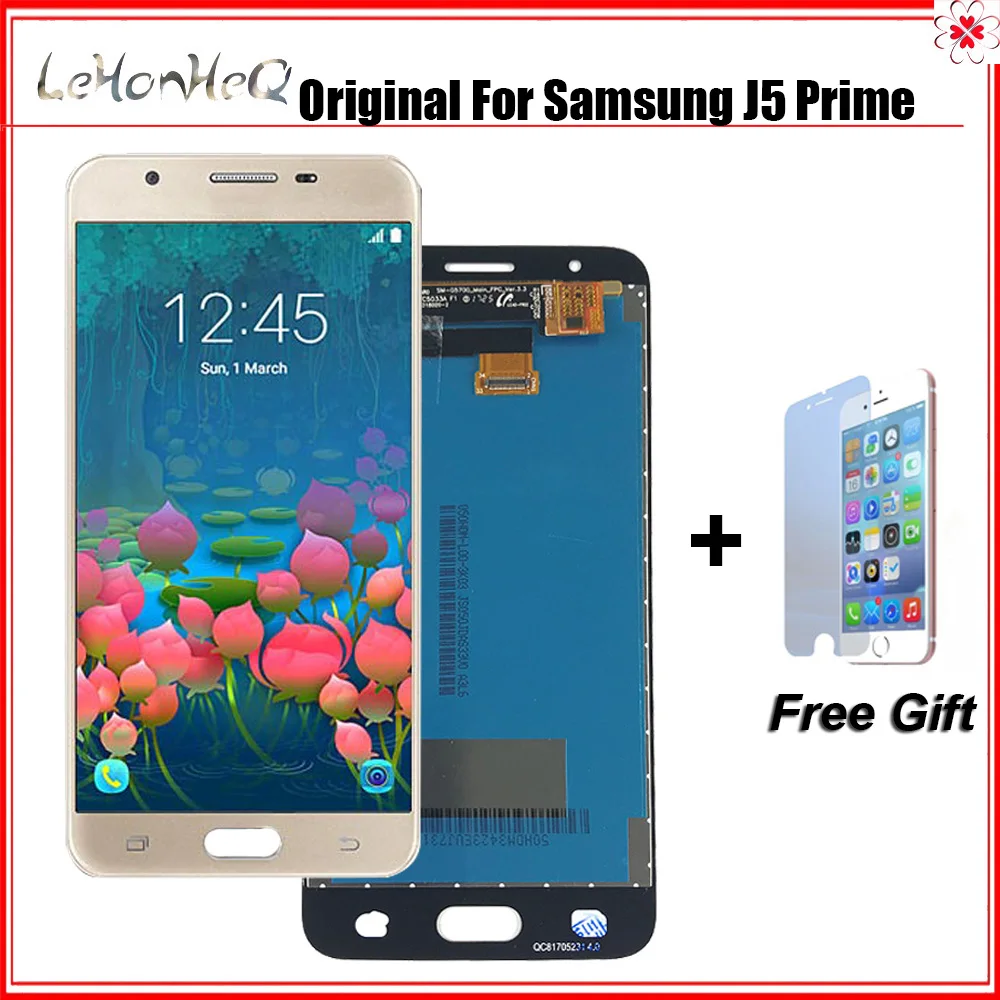 Original Display J5 Prime For Samsung Galaxy J5 Prime G570 G570F SM-G570F LCD Display Touch Screen Digitizer Assembly
Original Display J5 Prime For Samsung Galaxy J5 Prime G570 G570F SM-G570F LCD Display Touch Screen Digitizer Assembly