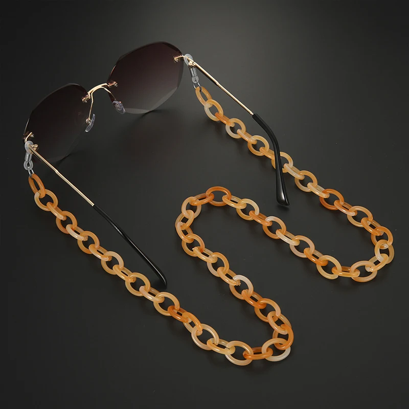 Acrylic Chain for Mask Fashion Women Men Neck Chains Candy Color Glasses Chain Sunglasses Straps Mask Lanyards Eyeglasses Holder
Acrylic Chain for Mask Fashion Women Men Neck Chains Candy Color Glasses Chain Sunglasses Straps Mask Lanyards Eyeglasses Holder