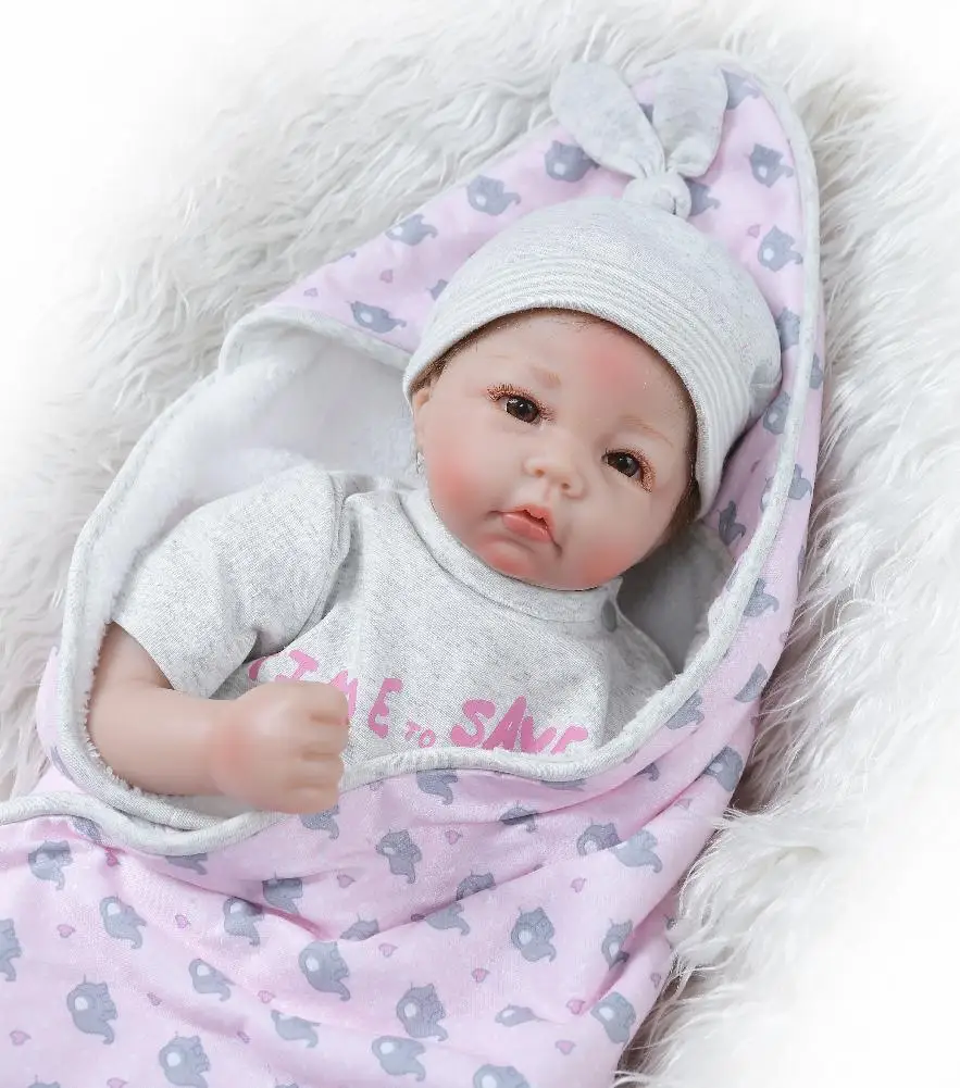 50cm Silicone Simulation Doll Lifelike Realistic Reborn Baby Super Soft Hands Feel Exquisite Skin Details Kids Birthday Gift
50cm Silicone Simulation Doll Lifelike Realistic Reborn Baby Super Soft Hands Feel Exquisite Skin Details Kids Birthday Gift
