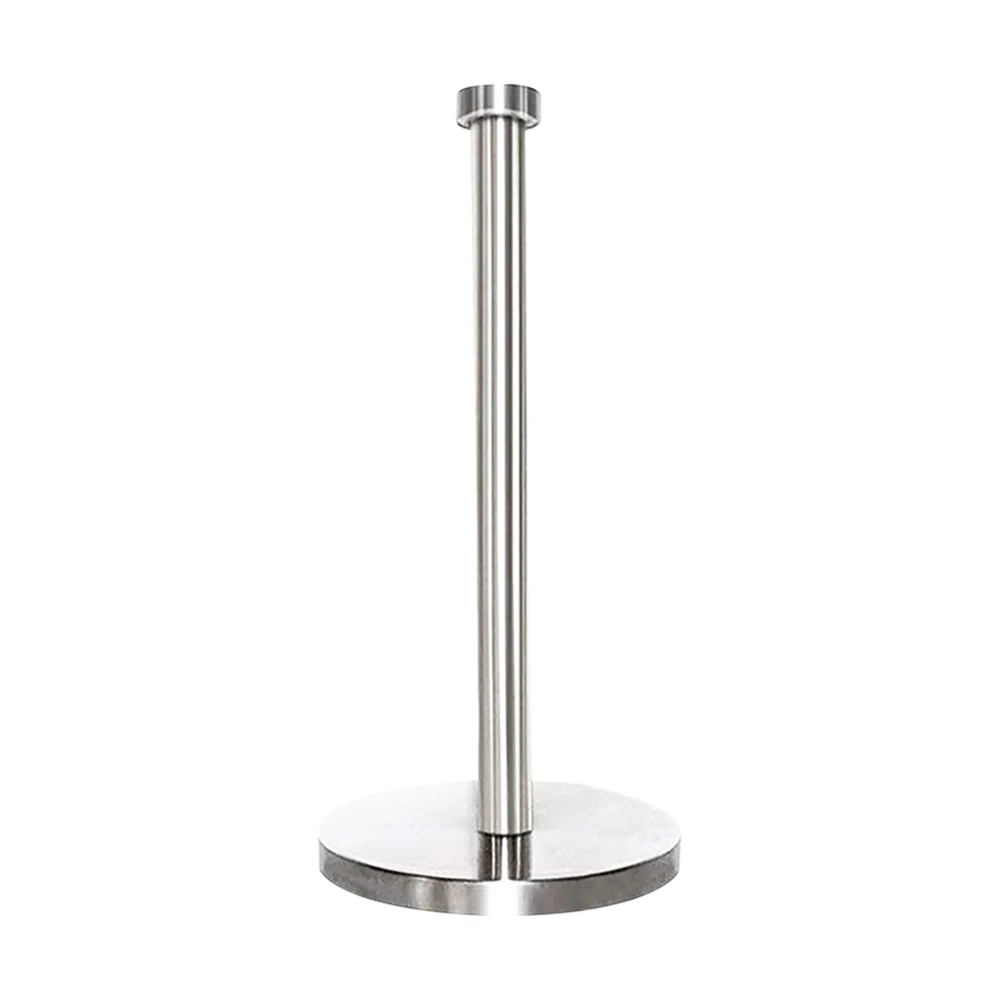 Stainless Steel Flat Round Head Non-perforated Paper Towel Rack Creative Kitchen Storage Holder Desktop Disposable Rag Rack
Stainless Steel Flat Round Head Non-perforated Paper Towel Rack Creative Kitchen Storage Holder Desktop Disposable Rag Rack