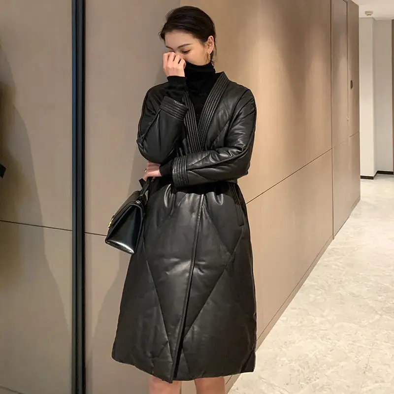 Women 's Cotton Clothes 2021 Autumn And Winter Thin Imitation Sheep Mid- Length Black Waist-Controlled Top
Women 's Cotton Clothes 2021 Autumn And Winter Thin Imitation Sheep Mid- Length Black Waist-Controlled Top