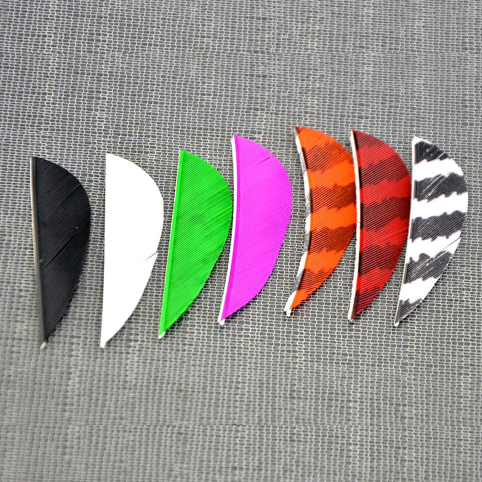 Artudatehc 50pcs 2" Arrow Natural Turkey Feather Waterdrop Fletches Vanes DIY Shaft
Artudatehc 50pcs 2" Arrow Natural Turkey Feather Waterdrop Fletches Vanes DIY Shaft