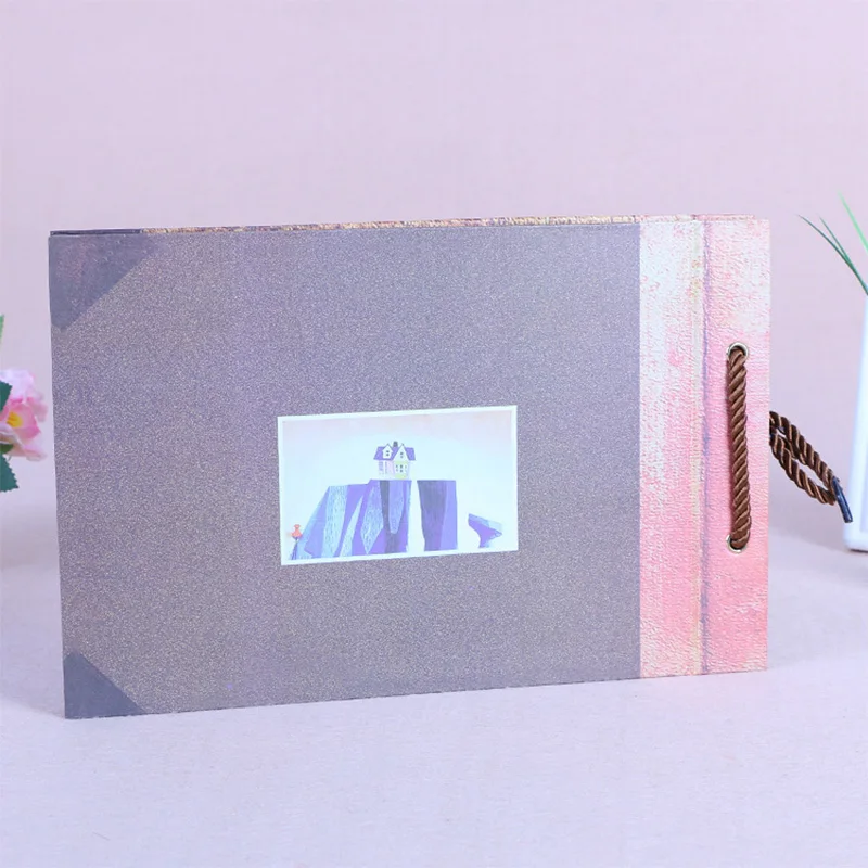 Retro Tether Photo Album Creative DIY Paste Album Handmade Family Scrapbook Perfect Gifts for Friends and Relatives H88F
Retro Tether Photo Album Creative DIY Paste Album Handmade Family Scrapbook Perfect Gifts for Friends and Relatives H88F