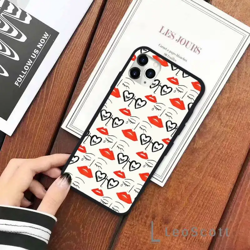 Fashion Sexy Lady Red Lips pink Case Phone Case for iPhone 11 12 pro XS MAX 8 7 6 6S Plus X 5S SE 2020 XR Soft silicone
Fashion Sexy Lady Red Lips pink Case Phone Case for iPhone 11 12 pro XS MAX 8 7 6 6S Plus X 5S SE 2020 XR Soft silicone