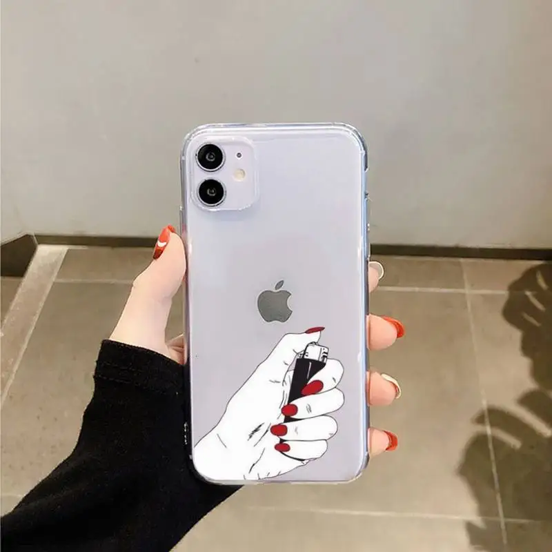 fashion personality hand Red nails Phone Case Transparent for iPhone 6 7 8 11 12 s mini pro X XS XR MAX Plus
fashion personality hand Red nails Phone Case Transparent for iPhone 6 7 8 11 12 s mini pro X XS XR MAX Plus